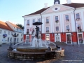 The Kissing Students fountain in Tartu